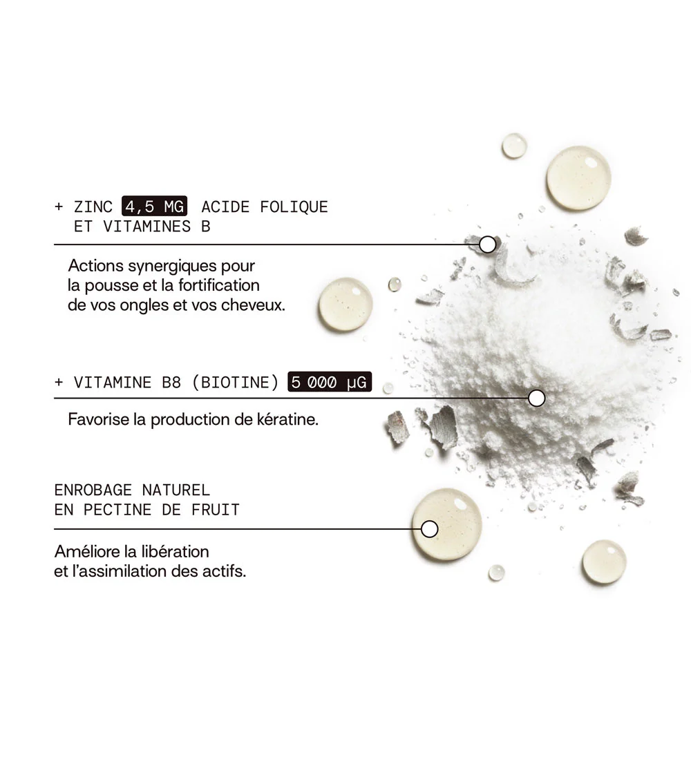 Coffret Cure Cheveux et Ongles | Force et brillance | 4 x 21 jours - Image 3