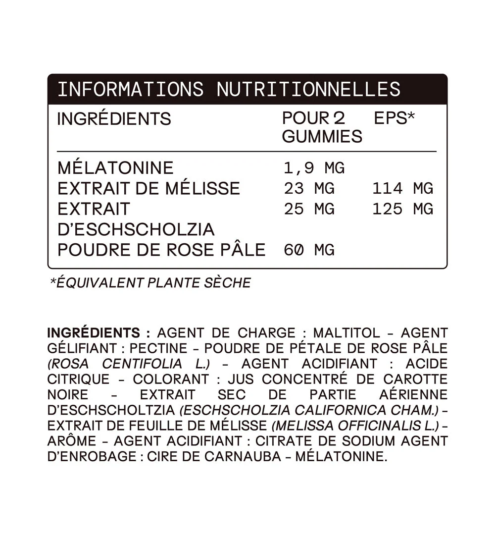 Pack Gummies SOMMEIL | Qualité du sommeil | 4 x 21 jours - Image 8