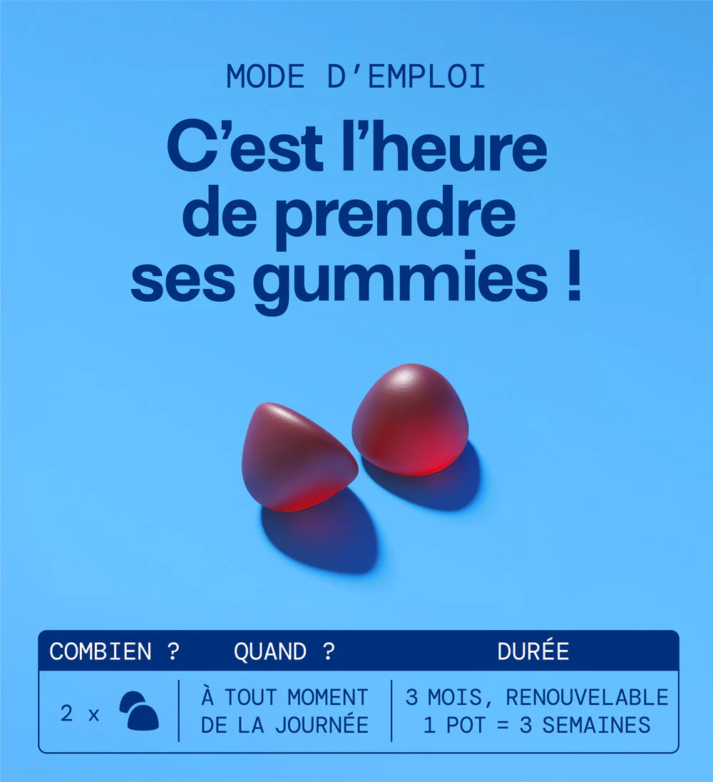 Pack Gummies CIRCULATION SANS SUCRES | Super pack | 4 x 21 jours - Image 4