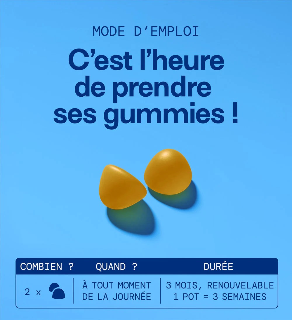 Gummies VITAMINE D SANS SUCRES | Immunité & croissance osseuse | 42 jours 🧒 - Image 4