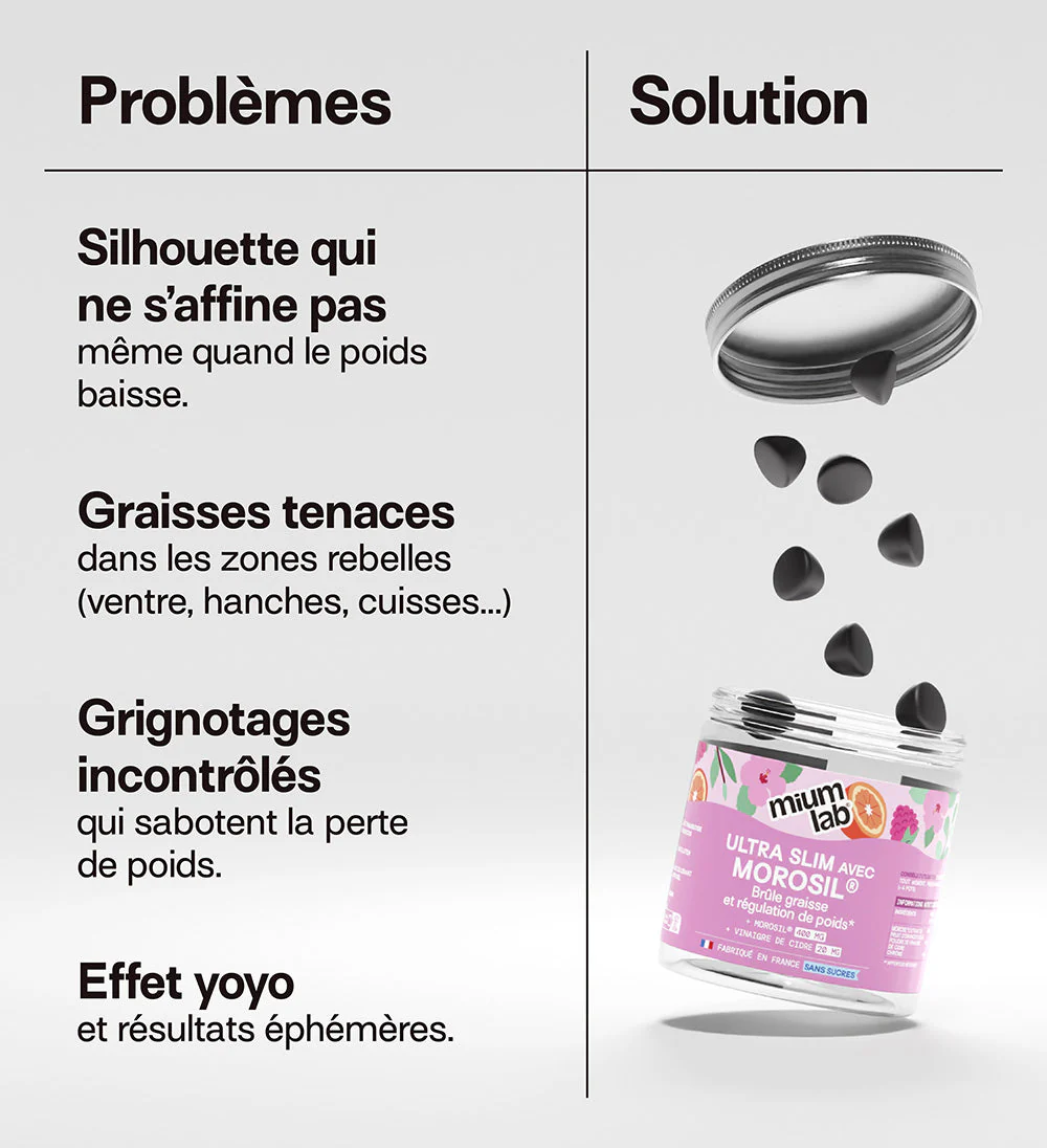 Pack Gummies ULTRA SLIM MOROSIL | Brûle-graisse et régulation du poids | 3 mois - Image 8